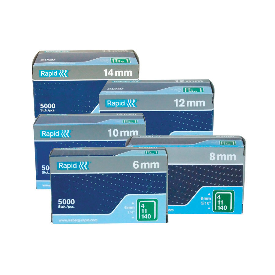 Staples for 140EL, R11, R54 and R34