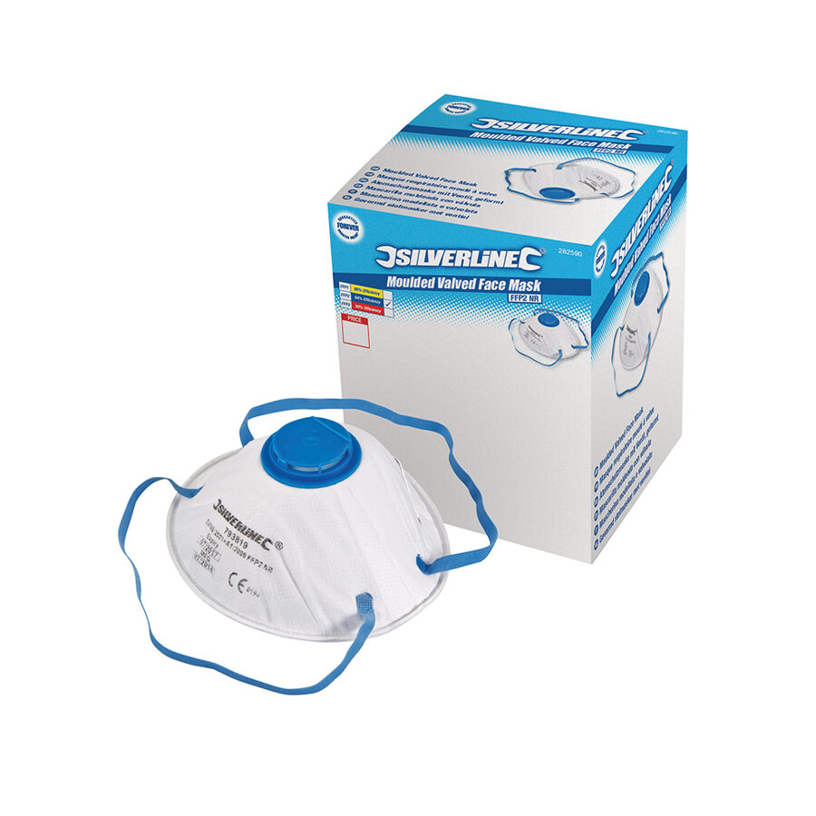 Moulded Valved Face Mask FFP2 NR